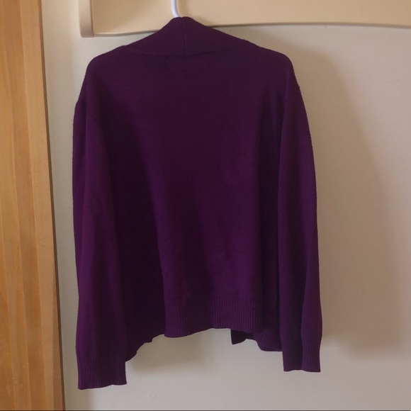 Purple Ronni Nicole cardigan - Picture 2 of 3